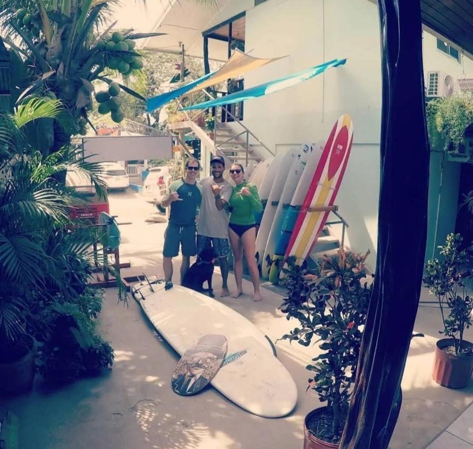 Cocobolo Surf Hotel & School Playa Santa Teresa  Exteriör bild
