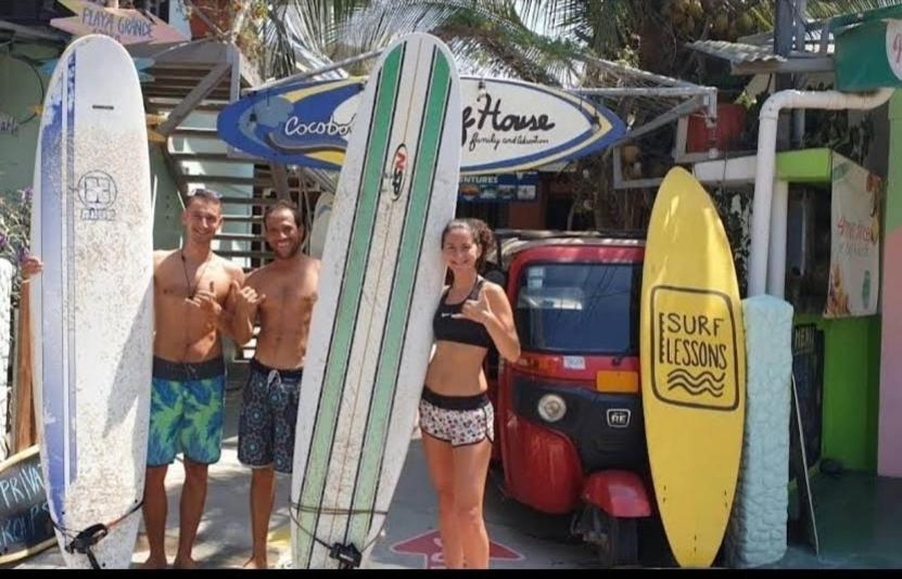 Cocobolo Surf Hotel & School Playa Santa Teresa  Exteriör bild